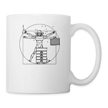 Imker - Tasse - Weiß - Rechts