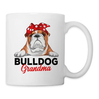 English Bulldog - Mug - white - Right