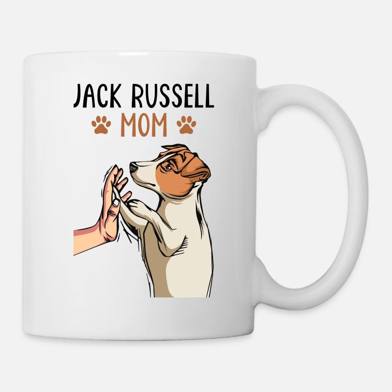 Jack Russell Terrier Mama Geschenk - Tasse - Weiß