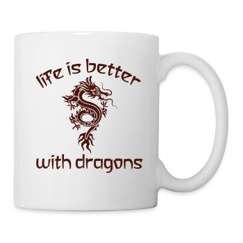 Dragon Dragon shirt - Mug - white - Right