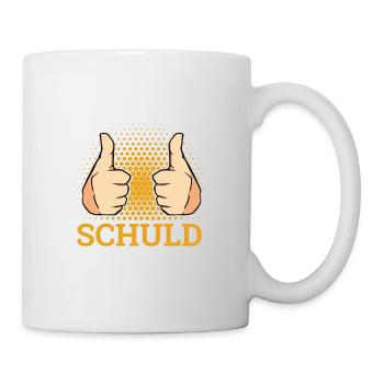 Ich Bin Schuld Immer Sarkasmus Mitarbeiter - Tasse - Weiß - Rechts