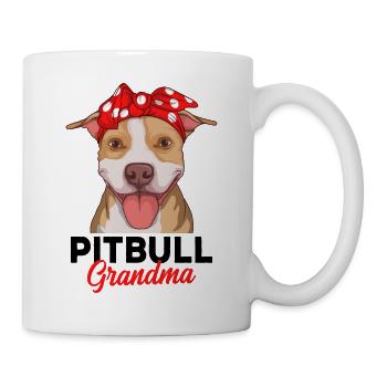 Pitbull - Mug blanc - blanc - Droite