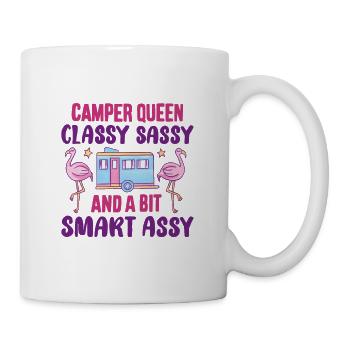 Camping Camping Caravane Camping Camper Camping - Mug blanc - blanc - Droite