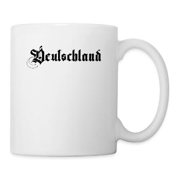 Deutschland Tshirt für stolze Patrioten Tshirt - Tasse - Weiß - Rechts