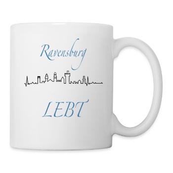 Ravensburg Lebt - Tasse - Weiß - Rechts