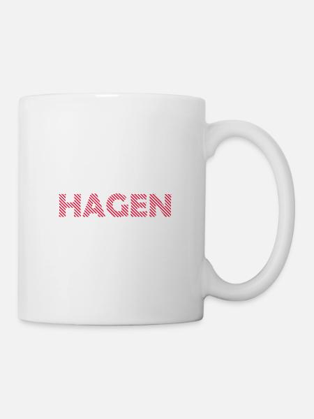 Hagen - Tasse - Weiß