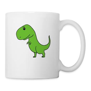 Dinosaures - Mug blanc - blanc - Droite