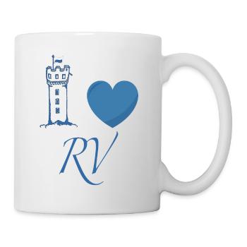 I Love RV - Tasse - Weiß - Rechts