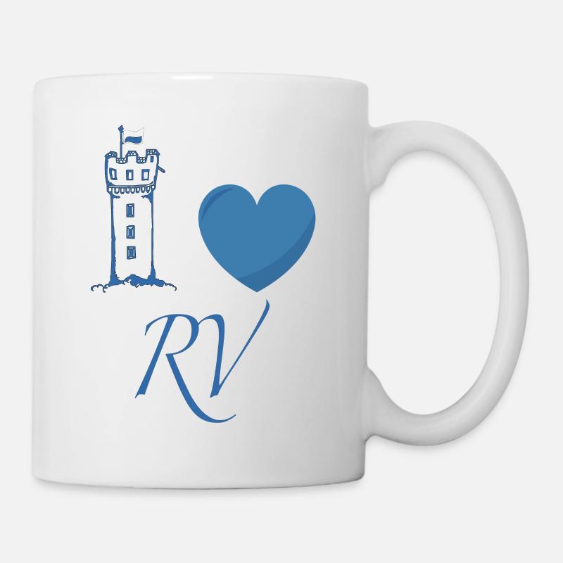 I Love RV - Mug blanc - blanc