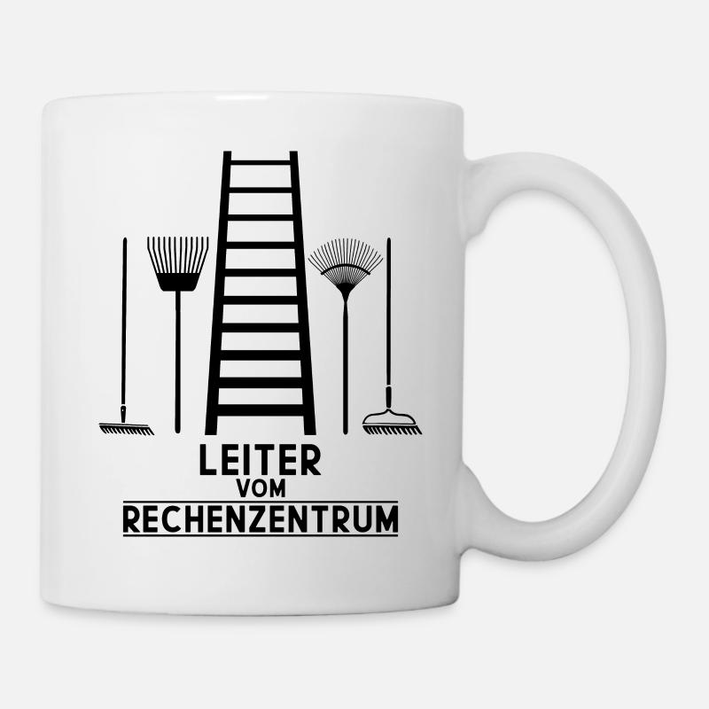 LEITER VOM RECHENZENTRUM - Tasse - Weiß