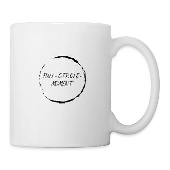 Full-Circle-Moment Motto Design / black - Tasse - Weiß - Rechts