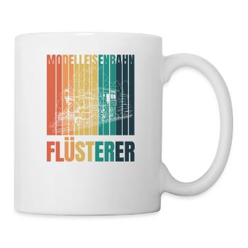 Chemin de fer miniature - Mug blanc - blanc - Droite