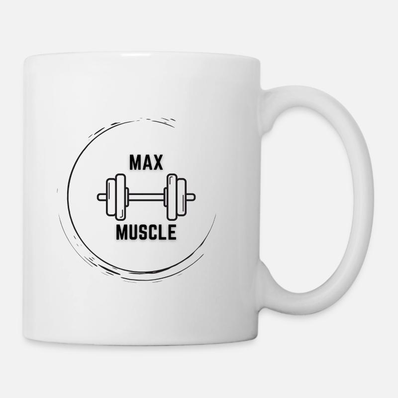 Max Muscle - Muskelmax - Mug - white
