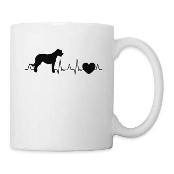 Irish Wolfhound Heartbeat Irish Wolfhound - Mug - white - Right