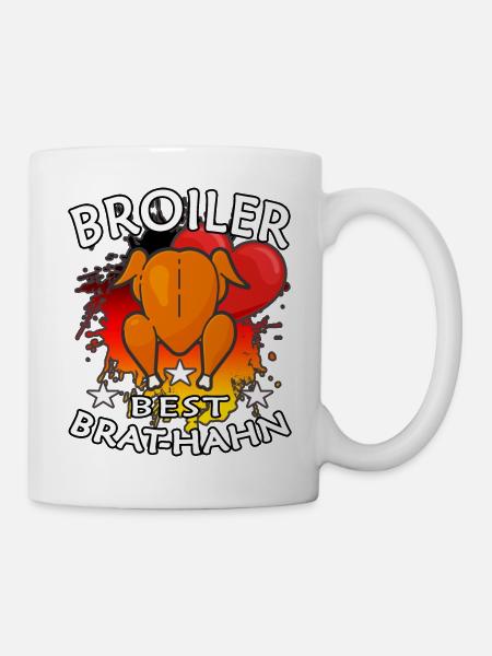 broiler best brathahn ddr - Tasse - Weiß