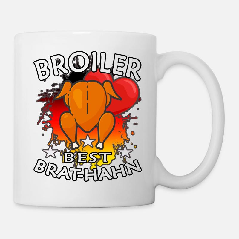 broiler best brathahn ddr - Tasse - Weiß