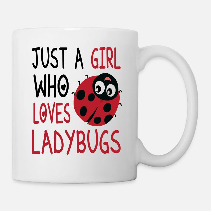 Coccinelle - Mug blanc - blanc