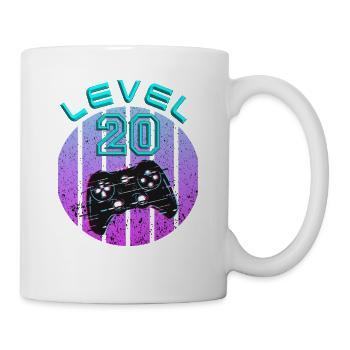20 Thin Birthday Gift - Mug - white - Right