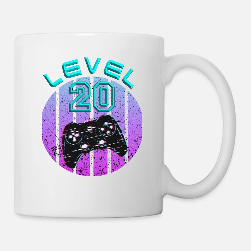 20 ans - Cadeau de 20 ans - Mug blanc - blanc