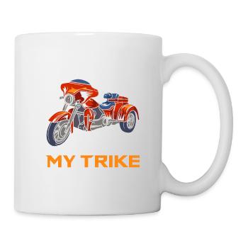 TRIKE MOTORCYCLE : My Trike - Mug blanc - blanc - Droite