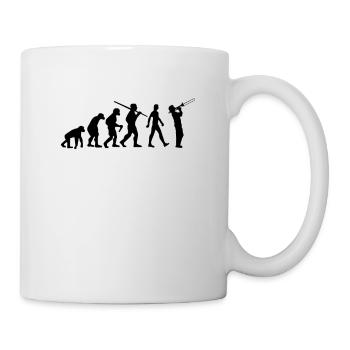 Tromboniste Evolution Trombonist - Mug blanc - blanc - Droite