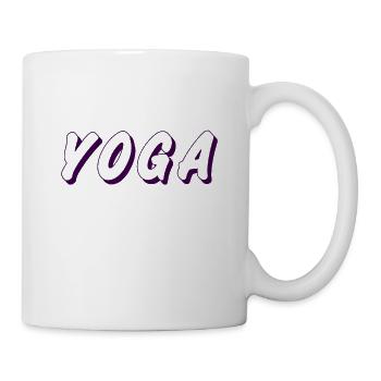 Yoga - Mug blanc - blanc - Droite