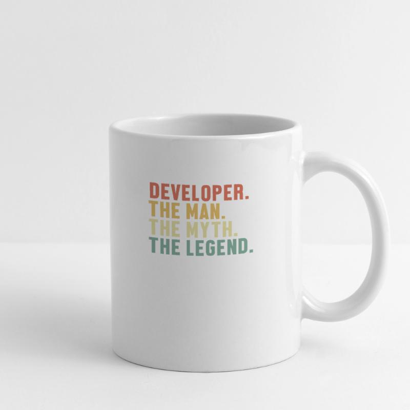 Developer Man Myth Legend Systems Engineer Tasse