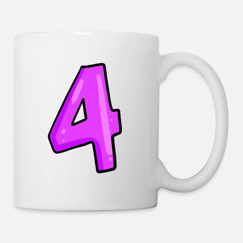 4 - Mug - white