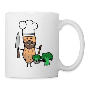 Save Vegan Vegetable Peanut Cook Healthy Cooking - Mug - white - Right