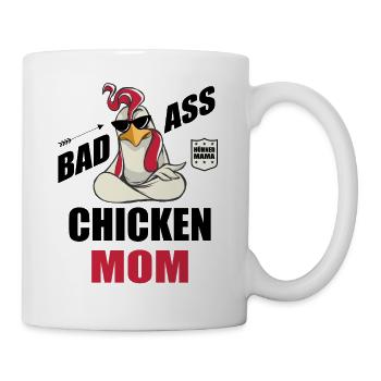 Chicken Mom - Mug - white - Right