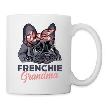 Bulldog français - Mug blanc - blanc - Droite