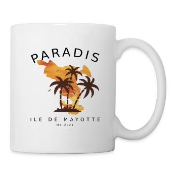 PARADIS ILE DE MAYOTTE - Mug blanc - blanc - Droite