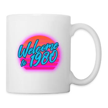 80s Vintage 80s Outfir 80s Retro 80s - Mug - white - Right