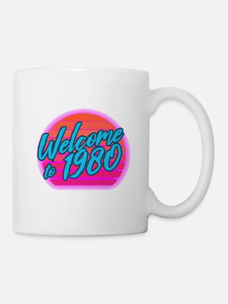 80s Vintage 80s Outfir 80s Retro 80s - Mug - white