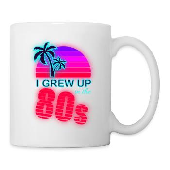 80s Retro 80s Outfir 80s Theme Party 80s - Mug - white - Right
