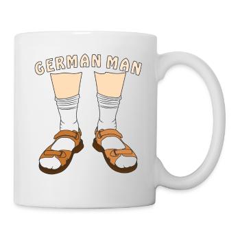 GERMAN MAN - Tasse - Weiß - Rechts