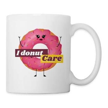 I donut care - Mug blanc - blanc - Droite
