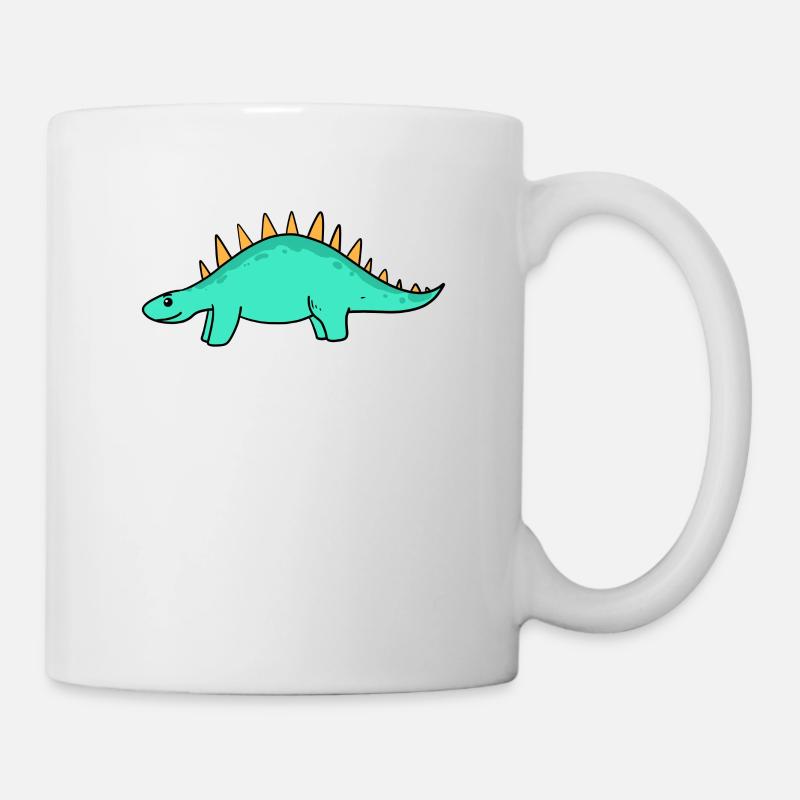Dinosaurier - Tasse - Weiß