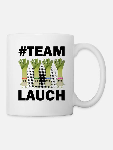 Team Lauch - Tasse - Weiß