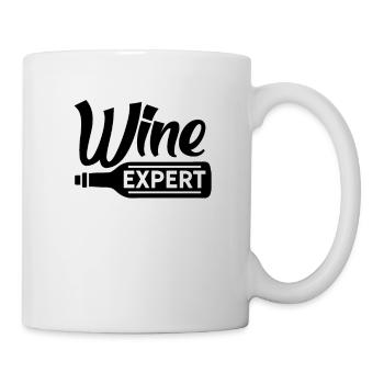 Wine Expert Drink Winemakers Wine Glass Wines - Mug - white - Right