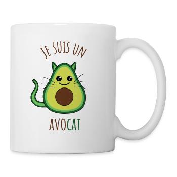 Je suis un avocat Phrase drôle - Mug blanc - blanc - Droite