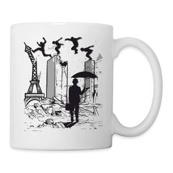 Parkour France Parkour Runner Arts Art - Mug - white - Right