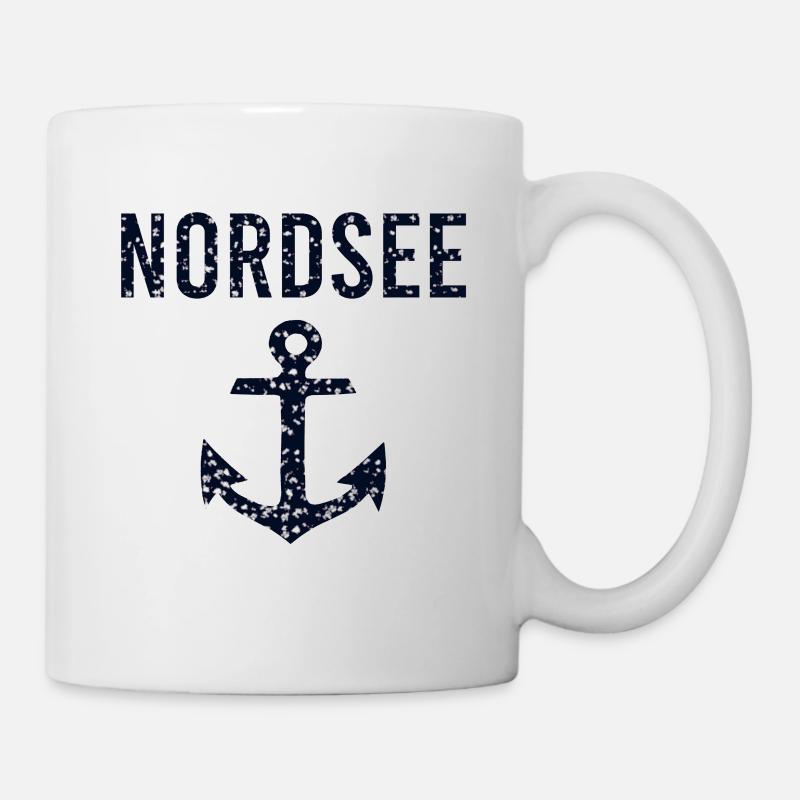 Nordsee - Tasse - Weiß
