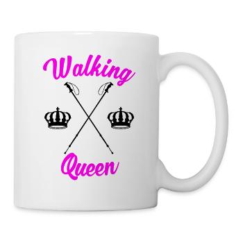 Nordic Walking - Tasse - Weiß - Rechts