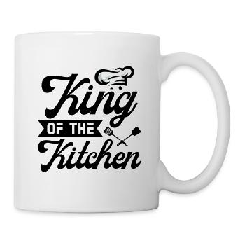 king of the kitchen - Mug - white - Right