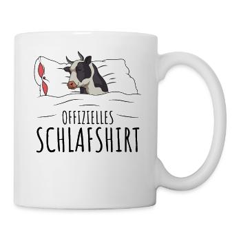 Kuh - Tasse - Weiß - Rechts