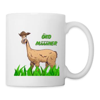 Öko Määäher - Tasse - Weiß - Rechts