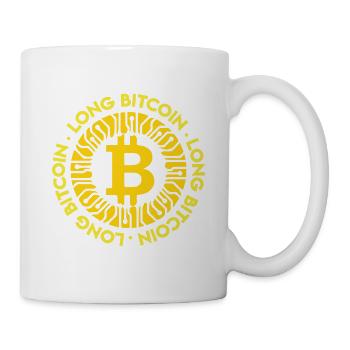 Bitcoin crypto investment - Mug - white - Right