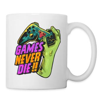zombiehand jeux ne meurent jamais 2 - Mug blanc - blanc - Droite