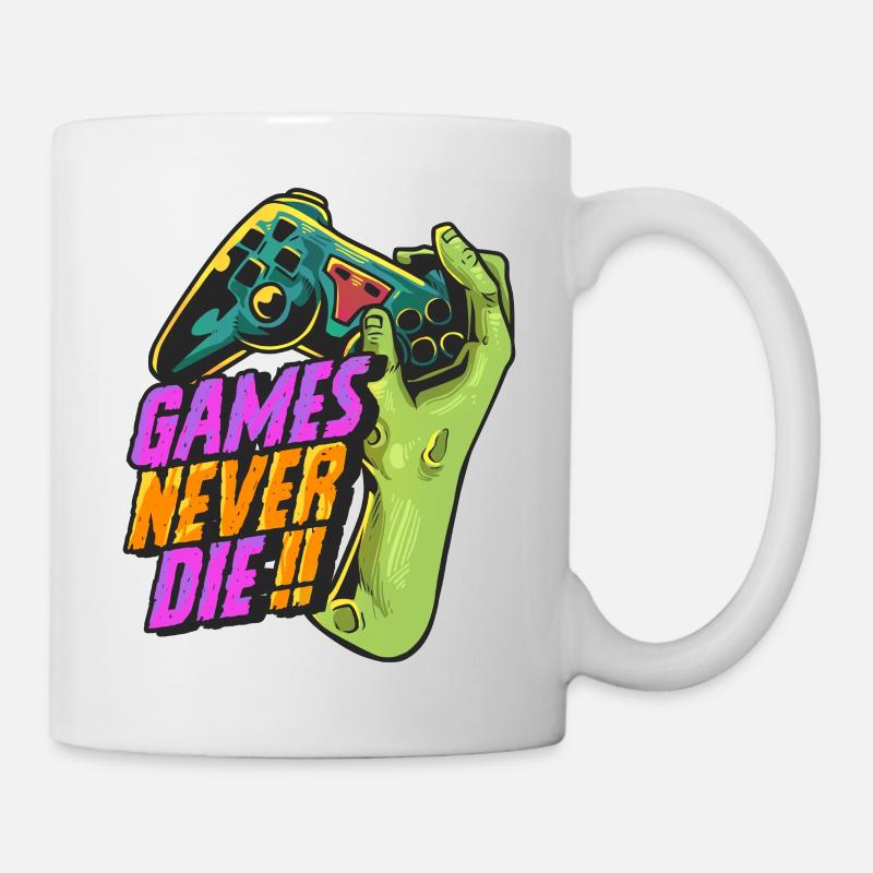zombiehand games never die 2 - Mug - white